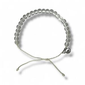 4Ocean Polar Bear Beaded Bracelet White with Gift Bag